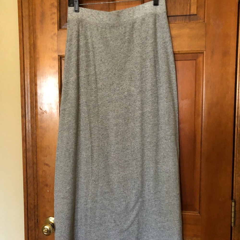 Soma M elastic waist ankle length skirt- Gray
